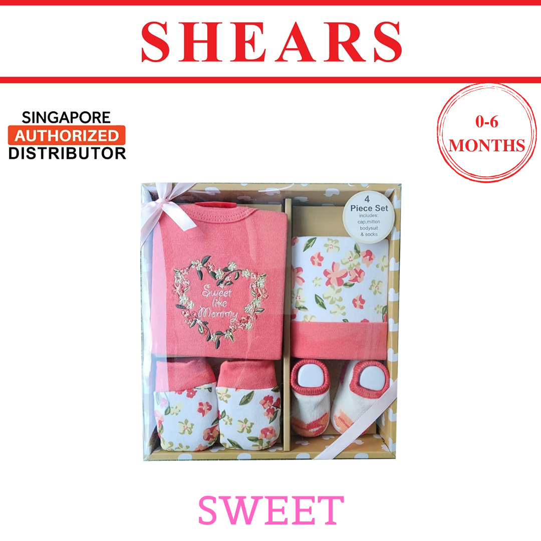 Shears Spring Gift Set 4pcs PINK SWEET